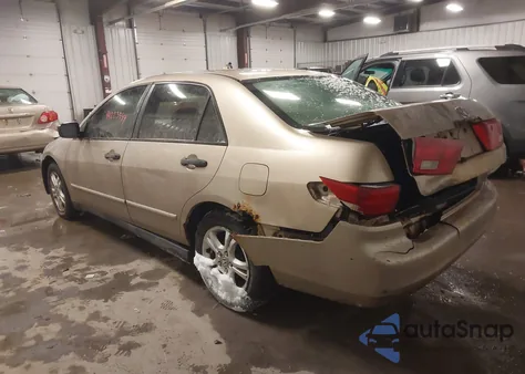 2005 Honda Accord 2.4 Dx from USA, damaged, VIN 1HGCM56145A173960